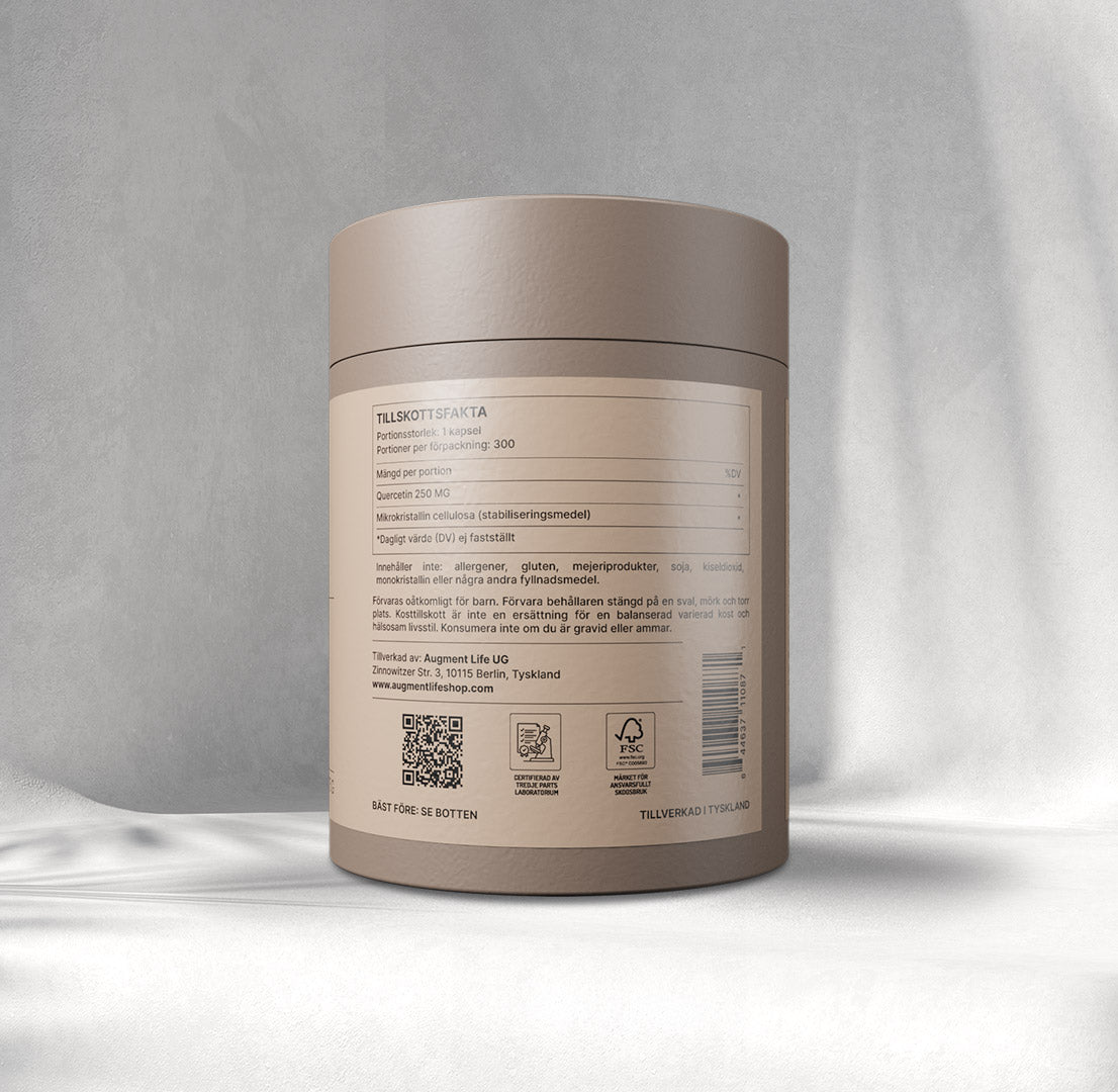 Quercetin - kapslar - 99% Ren