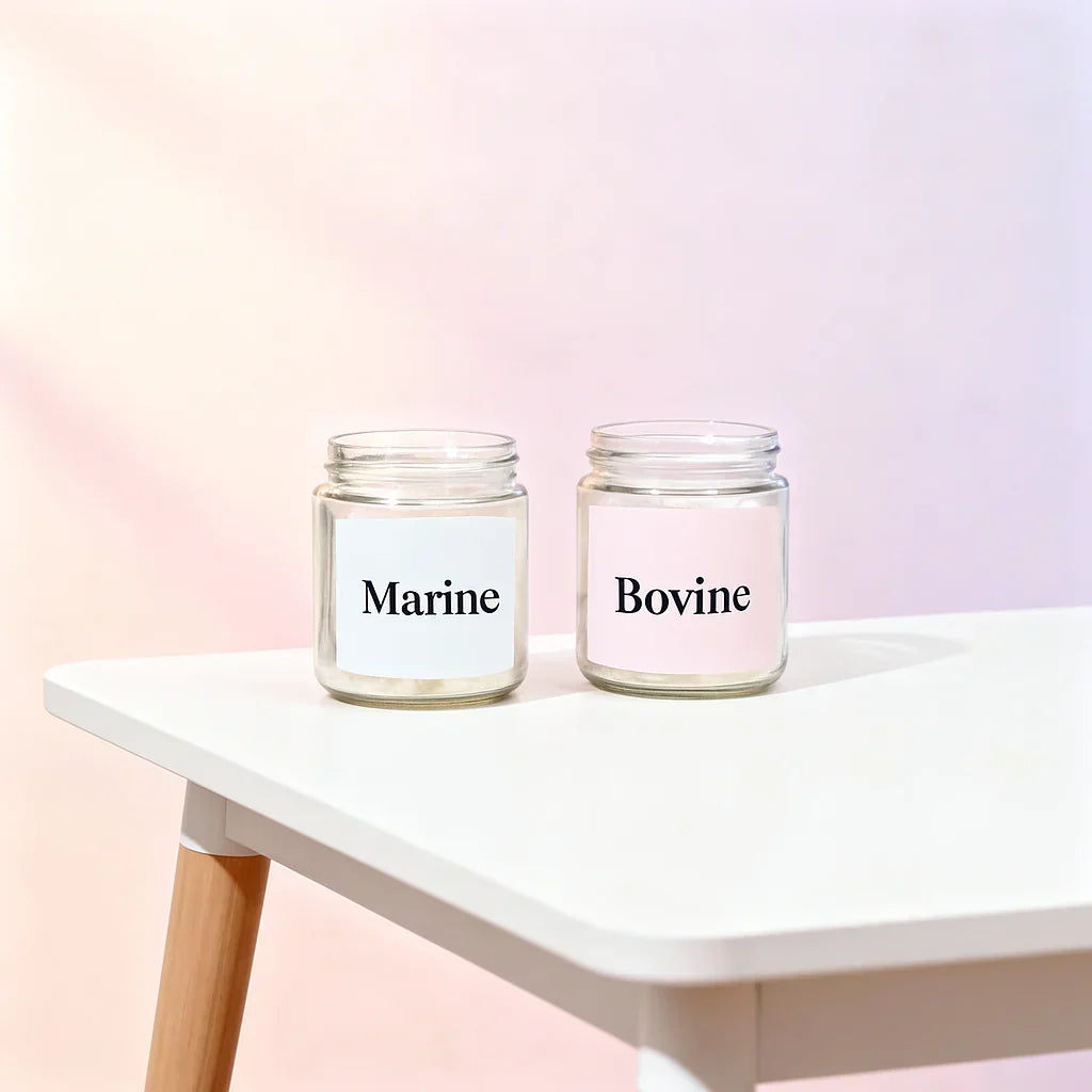 Marint kollagen vs. bovint kollagen: vilket kollagen är bäst för dig?