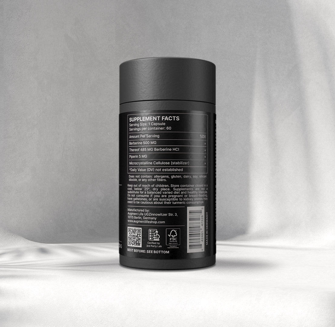 Berberin - 500 mg - Berberis Aristata