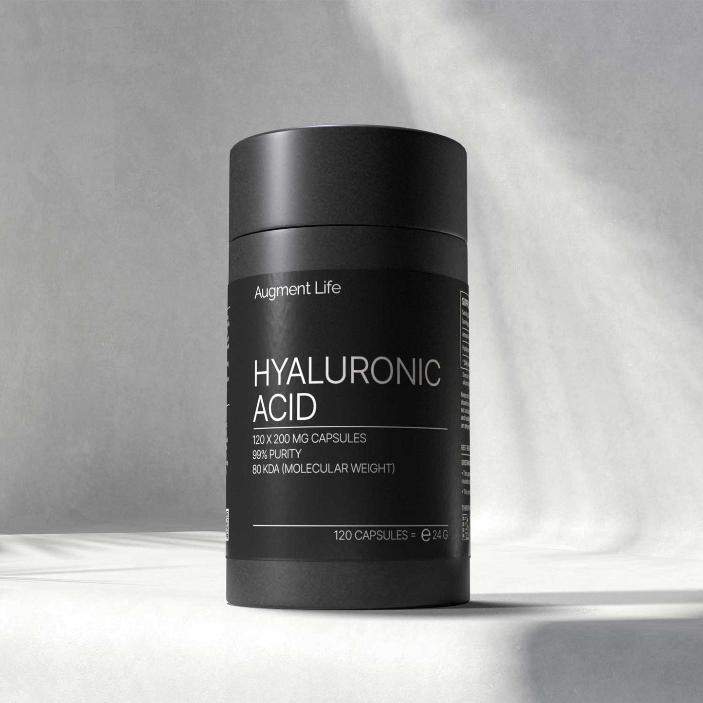 Hyaluronsyra - 80 kDa optimal biotillgänglighet
