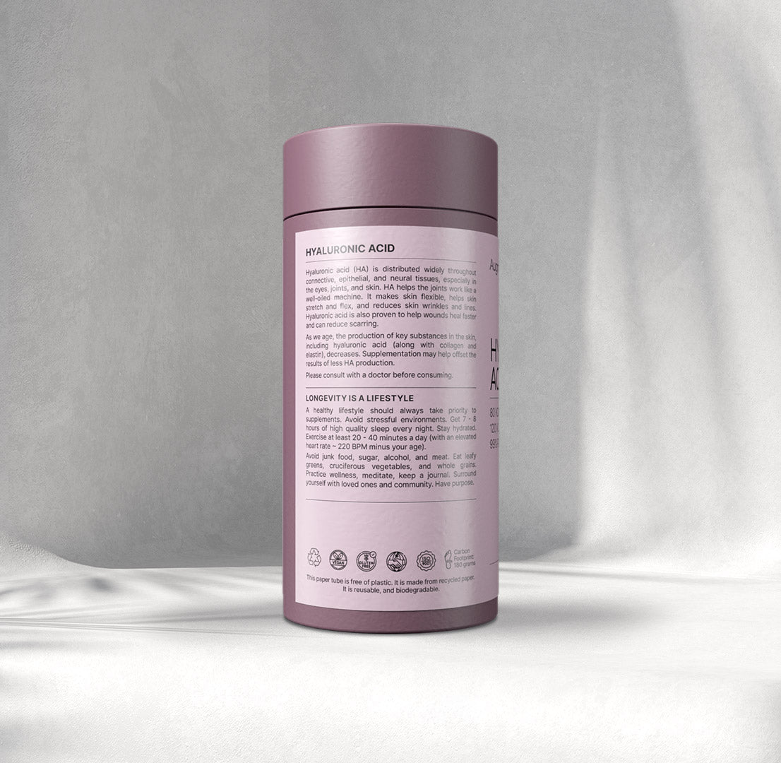 Hyaluronsyra - 80 kDa optimal biotillgänglighet