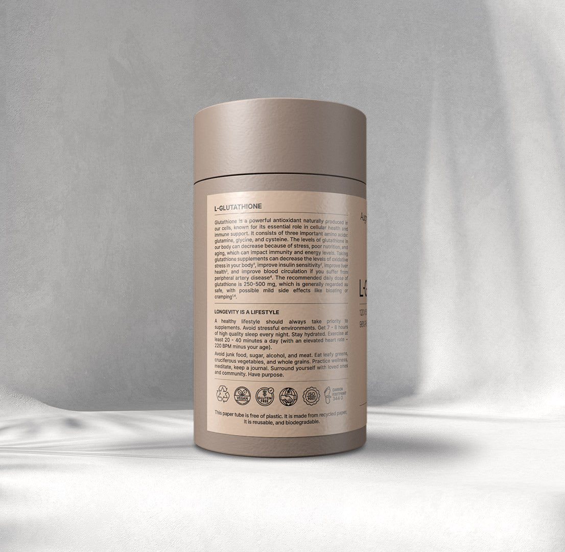 L-Glutathion - 500 mg x 120 kapslar
