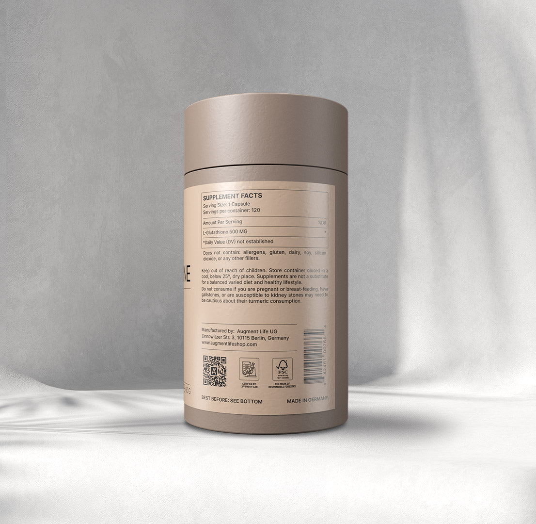 L-Glutathion - 500 mg x 120 kapslar