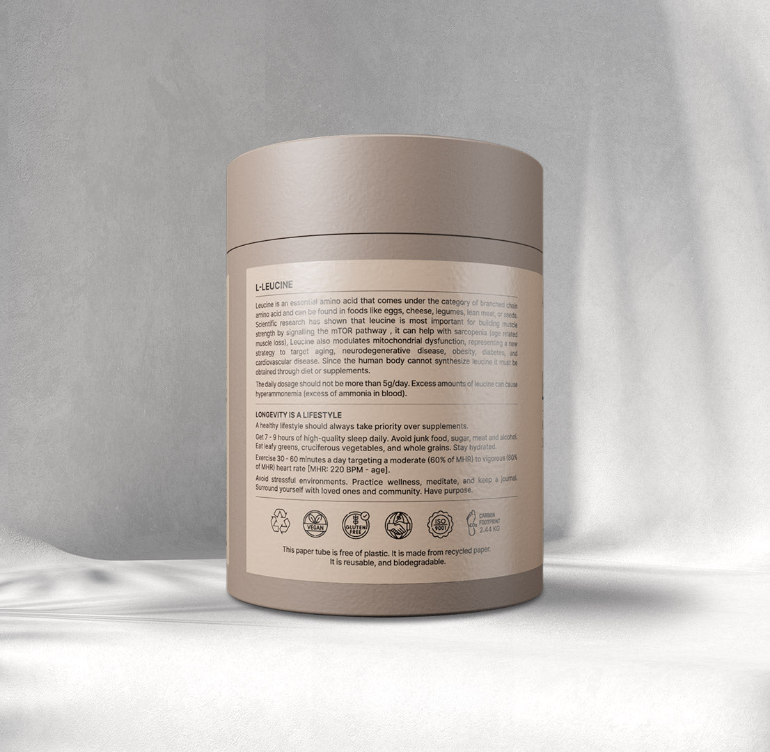 L-Leucine - 250 gram pulver