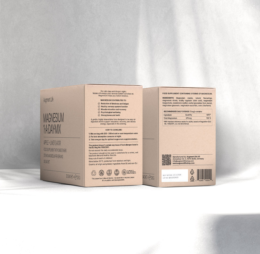 Magnesium 1-A-Day Mix – brev til opblanding med vand