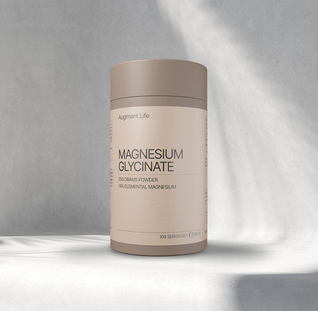Magnesiumglycinat - pulver - 20% elementärt magnesium