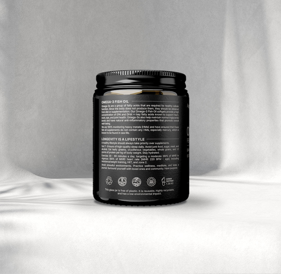 Omega-3-fettsyror - Fiskoljekapslar - 1000 mg