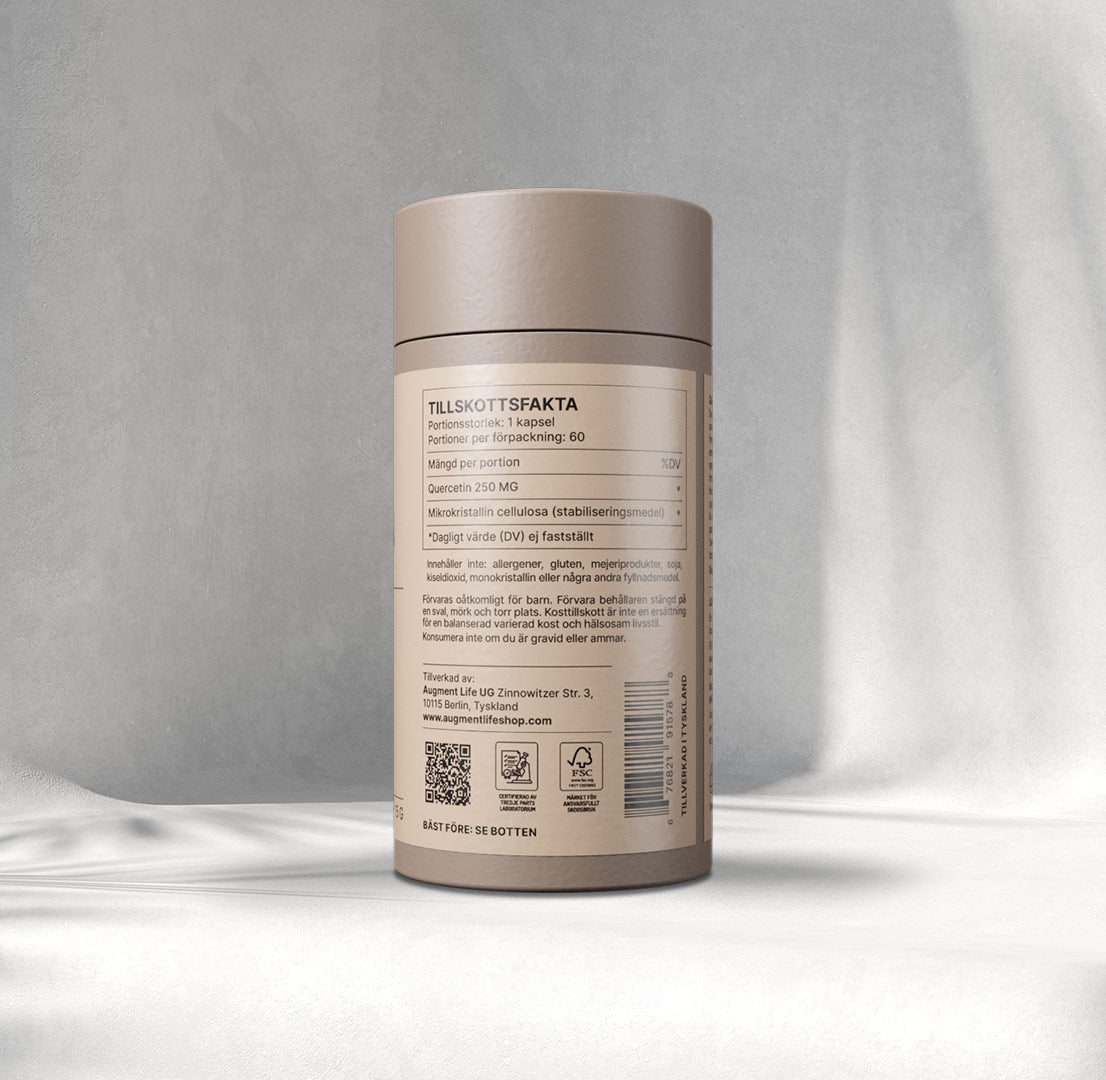 Quercetin - kapslar - 99% Ren