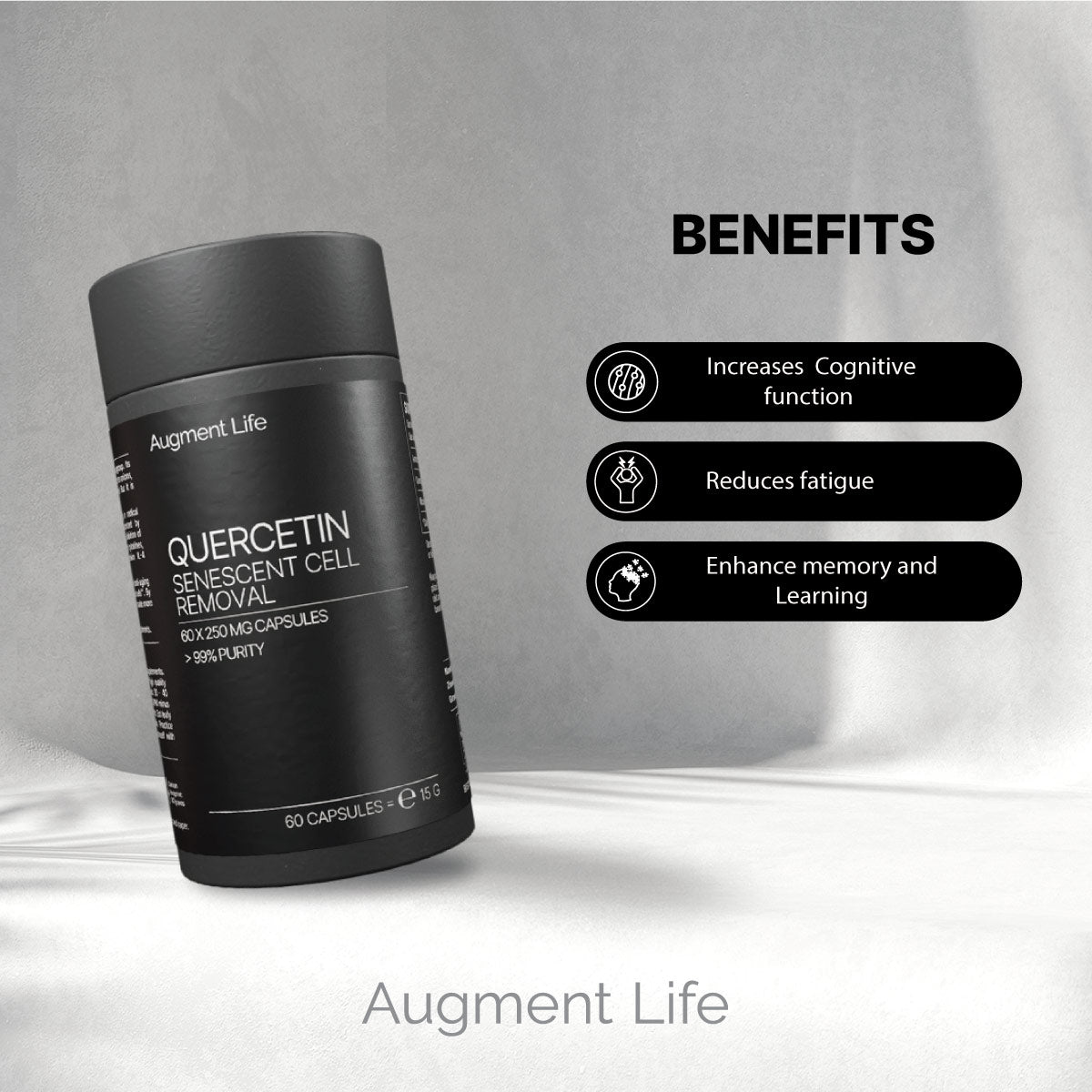 Quercetin - kapslar - 99% Ren