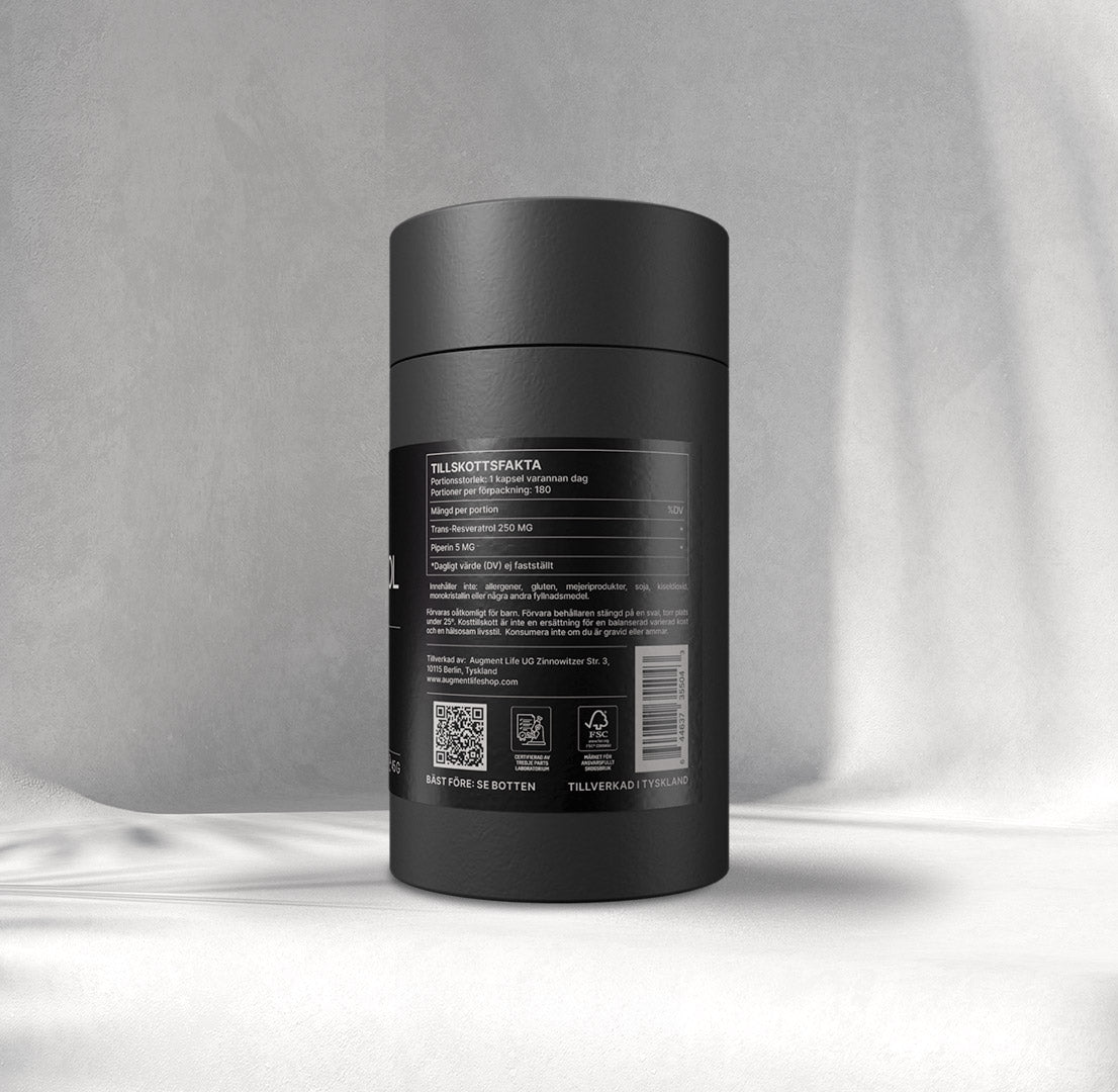 Trans-Resveratrol - Kapslar - >99,5% Ren