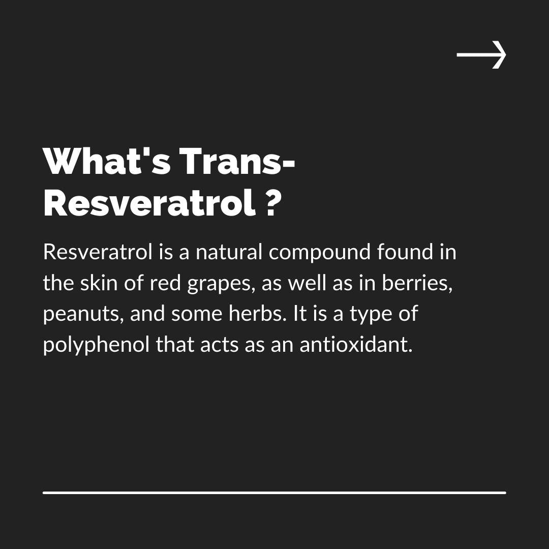 Trans-Resveratrol - Kapslar - >99,5% Ren