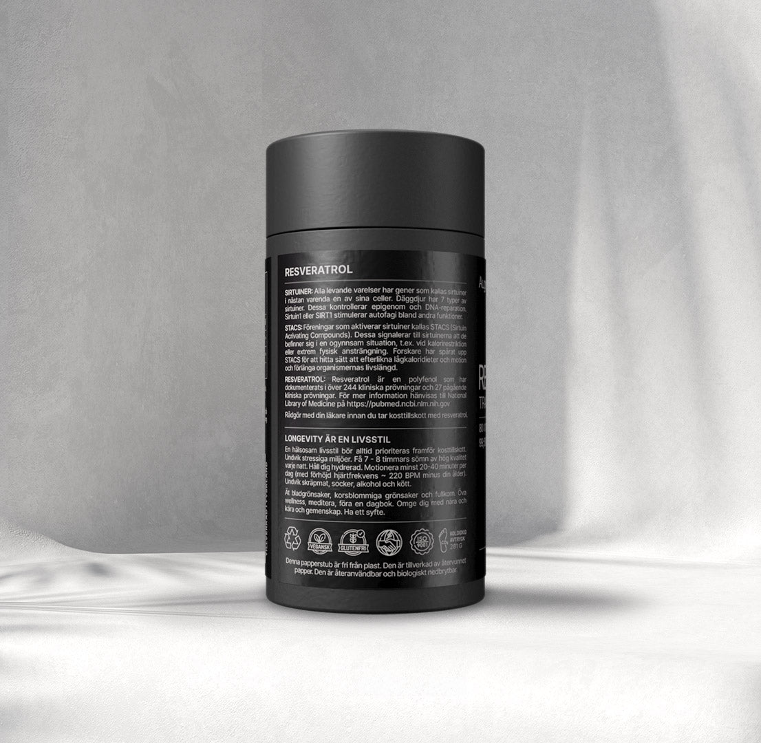 Trans-Resveratrol - Kapslar - >99,5% Ren