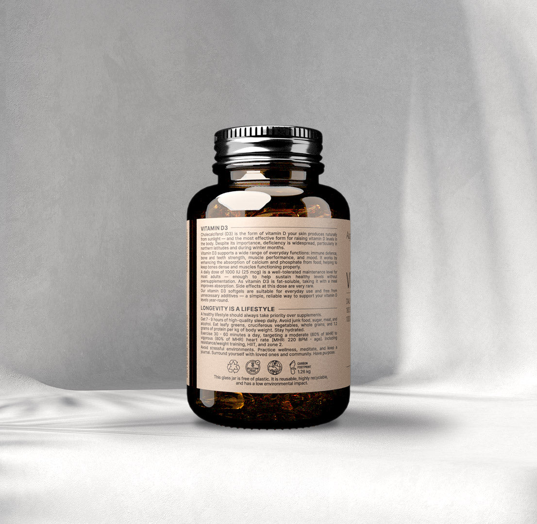 Vitamin D3 – sideetiket